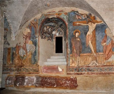 Abbazia di Santa Maria di Valdiponte - Abbazia di Montelabate, dipinti